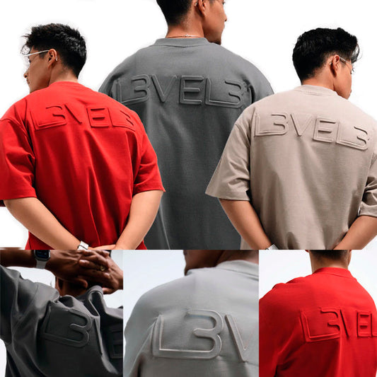 OVERSIZED BACK LOGO TEE