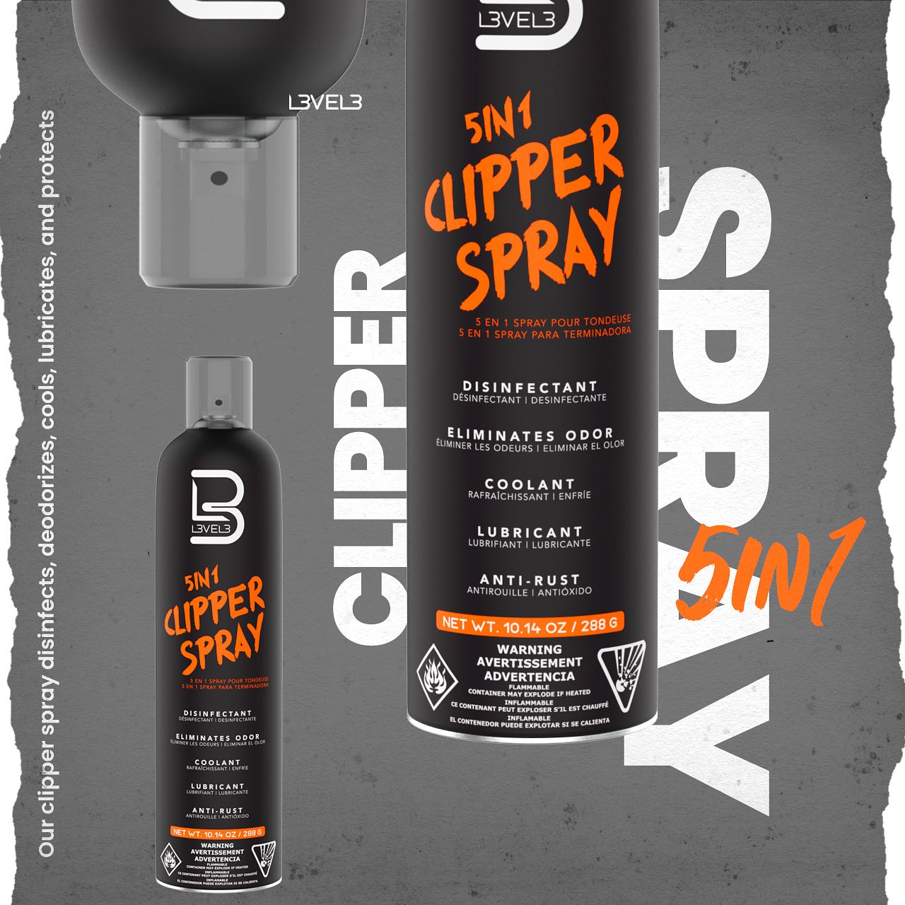 5 in 1 Clipper Spray